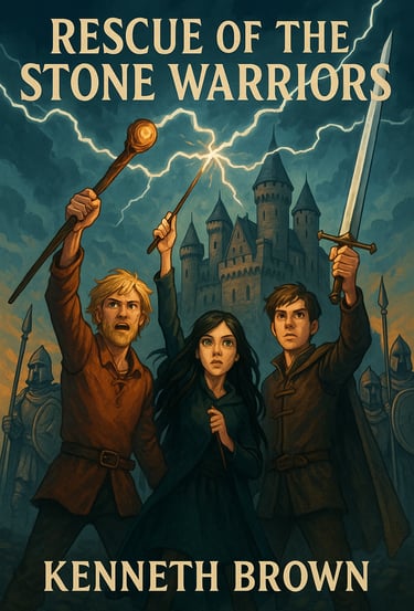 They had the magical artifacts and skill, how hard can it be to rescue the stone warriors?