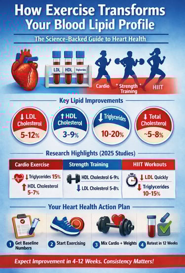 How Exercise Lowers LDL and Raises HDL: A Science-Backed Plan for Heart Health