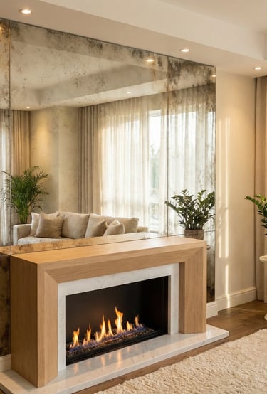 lustra postarzane na wymiar