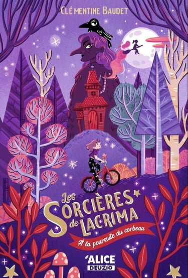 Première de couverture du roman Les sorcières de Lacrima