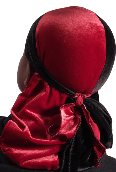 Black and burgandy and red Crown Tajis Crown Taji