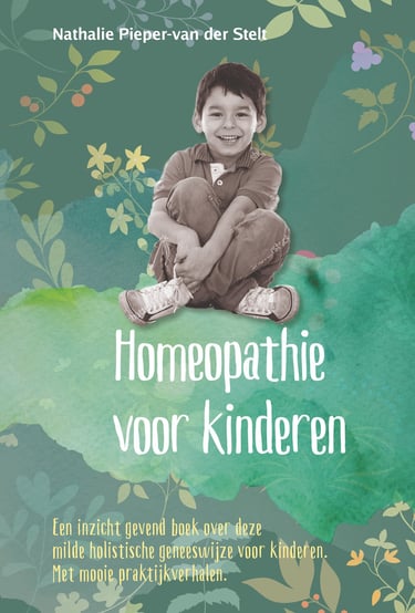 Boek van nathalie van der Stelt: Homeopathie voor Kinderen