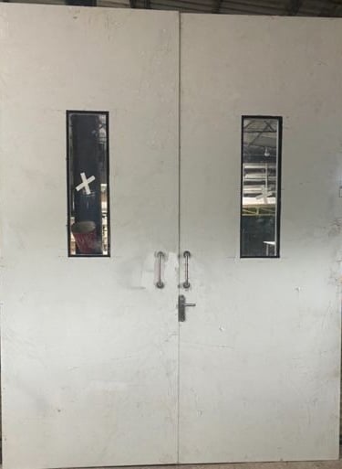 Large Door with Rockwool