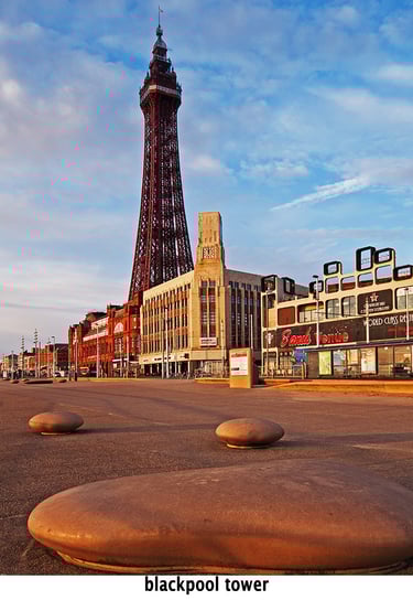 blackpool tower and promenade