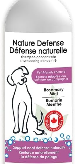 Wahl Nature Defense Dog Shampoo – Natural Flea & Tick Defense with Essential Oils, Gently Cleans