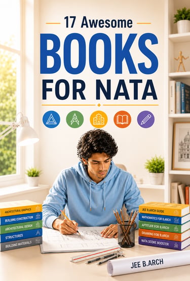NATA Preparation Books with Drawing Study Material