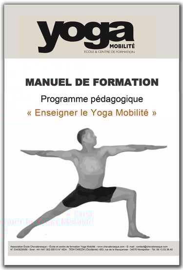 Manuel de formation professionnelle yoga mobilité