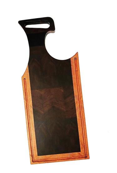 X- LARGE Unique Charcuterie Board, Cheese Board, Cutting Board, Reversible Wooden Chopping-Serving B