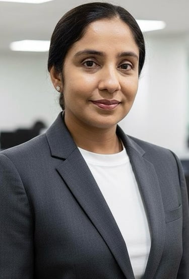 Iram Saleem – MKAS leadership team member supporting AML, compliance and governance initiatives.