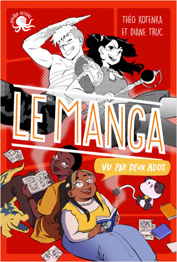Première de couverture du roman documentaire Le manga vu par deux ados