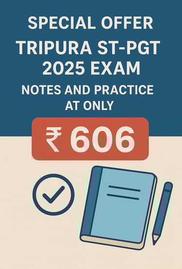 PGT Teacher Recruitment 2025 Study Material: Complete syllabus coverage, PYQs, Mock Tests.