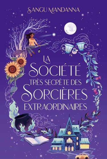 Première de couverture du roman La Société très secrète des Sorcières extraordinaires