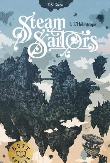 Première de couverture du tome 1 du roman Steam Sailors