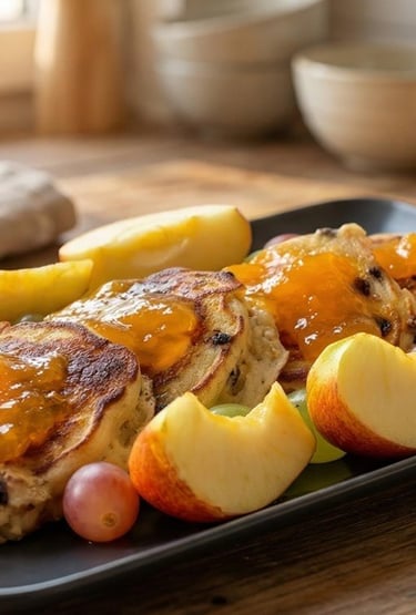 Vegetarian protein pancakes