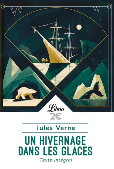 Première de couverture du roman Un hivernage dans les glaces