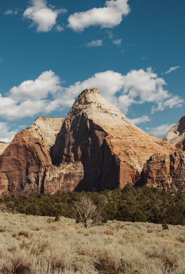 a mountain scene located in Utah