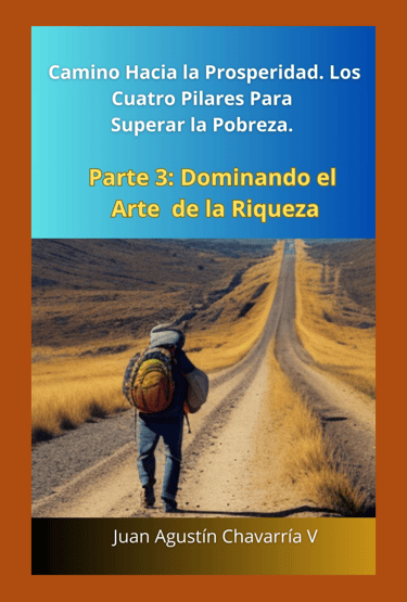 Persona en camino abierto simboliza el arte de la riqueza: ahorrar, invertir y disfrutar el dinero