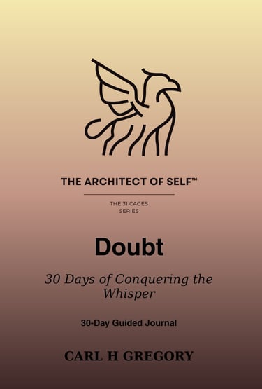 Guilt journal – 30 Day Guided Journal Doubt by Carl H Gregory