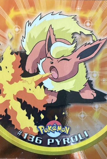 Pyroli topps série 2 foil