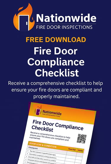 Fire door inspection compliance checklist