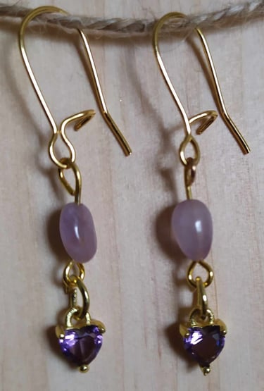 Bijoux Les Couleurs de Lo Améthyste