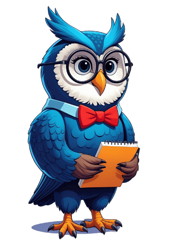 Sigma the wise owl from KwikSheet