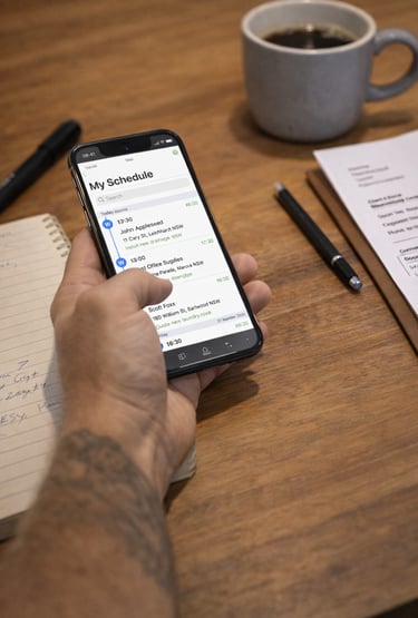 ServiceM8 setup and workflow planning for tradies