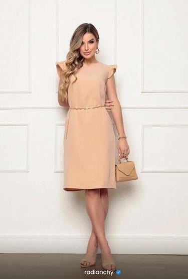 VESTIDO MIDI ELEGANTE