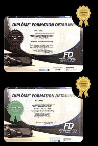 certifications detailing