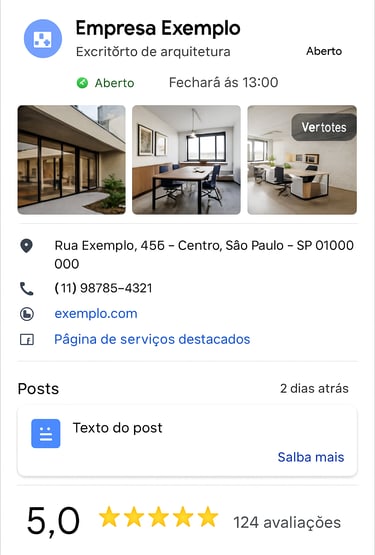 Captura-tela-painel-Google-My-Business-mostrando-perfil-otimizado