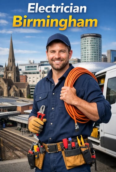Electrician Birmingham ready for the electrician job