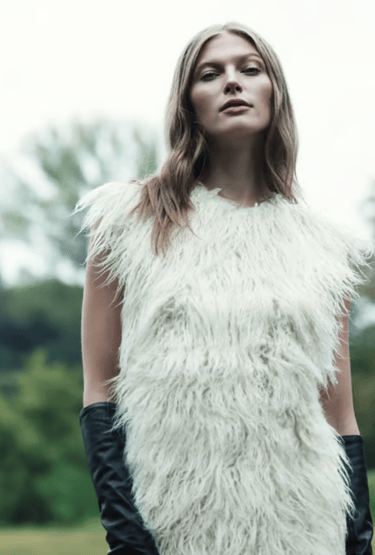 high fashion editorial hair and makeup inspired by Vogue