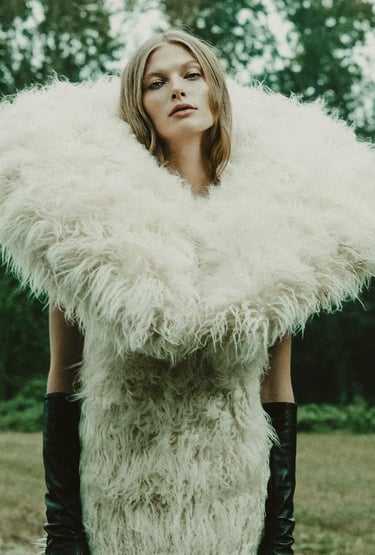 high fashion editorial hair and makeup inspired by Vogue