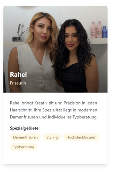 two woman, one with blond hair other with black hair