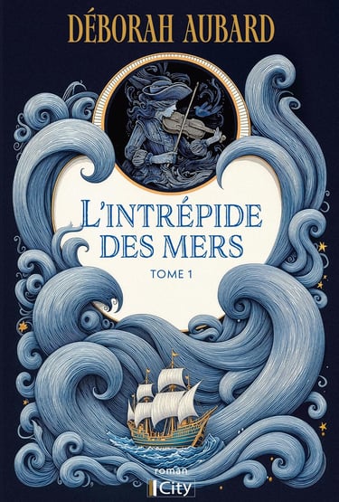 Première de couverture du tome 1 du roman L'intrépide des mers