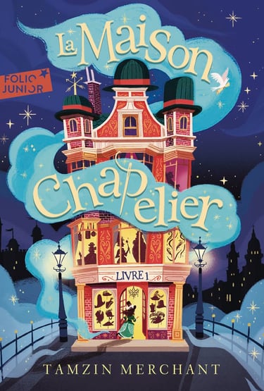 Première de couverture du tome 1 du roman La Maison Chapelier