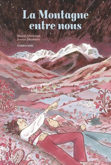 Première de couverture de la BD La montagne entre nous