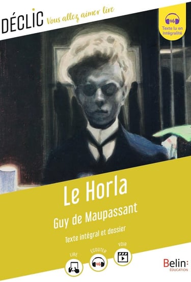 Première de couverture du roman Le Horla de Guy de Maupassant
