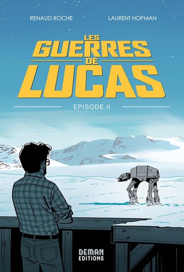 Première de couverture du tome 2 de la BD Les guerres de Lucas