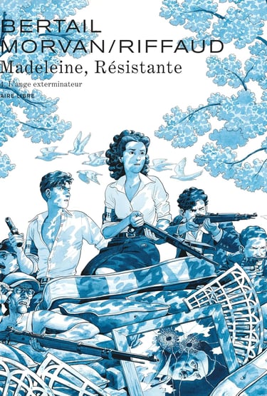 Première de couverture du tome 4 de la BD Madeleine résistante