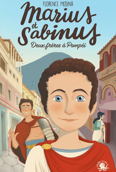 Première de couverture du roman Marius et Sabinus de Florence Medina