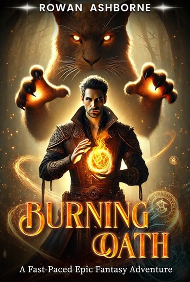 Burning Oath: A Fast-Paced Epic Fantasy Adventure