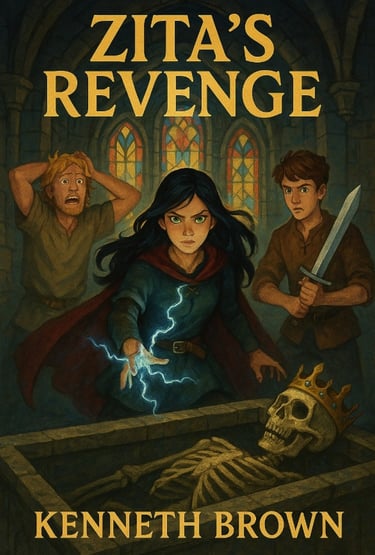 A scary castle, a golden crown, and a wizard that wants the teens from Earth to disappear.