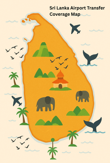 Colombo Airport Transfers to All Major Destinations in Sri Lanka