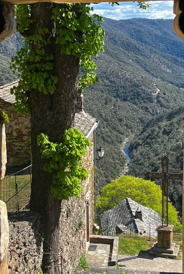 Vue de la vallée depuis "Le Travers"