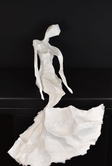 sculpture papier sirène Sète escale à Sète