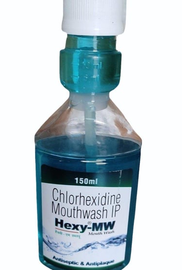 chlorhexidine mouthwash for healthy gums