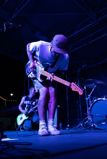 Original image of concert photo, unedited