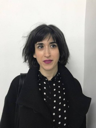 Portrait of Asimina Georgakopoulou, communications and cultural manager