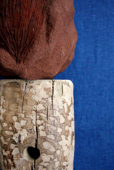 detail sculpture bois